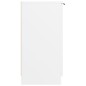 vidaXL Schuhschrank Weiß 59x35x70 cm Holzwerkstoff vidaXL Schuhschrank Weiß 59x35x70 cm Holzwerkstoff