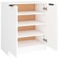 vidaXL Schuhschrank Weiß 59x35x70 cm Holzwerkstoff vidaXL Schuhschrank Weiß 59x35x70 cm Holzwerkstoff