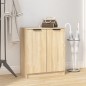 vidaXL Schuhschrank Sonoma-Eiche 59x35x70 cm Holzwerkstoff vidaXL Schuhschrank Sonoma-Eiche 59x35x70 cm Holzwerkstoff