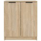 vidaXL Schuhschrank Sonoma-Eiche 59x35x70 cm Holzwerkstoff vidaXL Schuhschrank Sonoma-Eiche 59x35x70 cm Holzwerkstoff