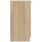 vidaXL Schuhschrank Sonoma-Eiche 59x35x70 cm Holzwerkstoff vidaXL Schuhschrank Sonoma-Eiche 59x35x70 cm Holzwerkstoff