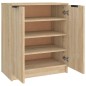 vidaXL Schuhschrank Sonoma-Eiche 59x35x70 cm Holzwerkstoff vidaXL Schuhschrank Sonoma-Eiche 59x35x70 cm Holzwerkstoff