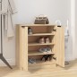 vidaXL Schuhschrank Sonoma-Eiche 59x35x70 cm Holzwerkstoff vidaXL Schuhschrank Sonoma-Eiche 59x35x70 cm Holzwerkstoff