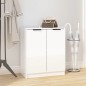 vidaXL Schuhschrank Hochglanz-Weiß 59x35x70 cm Holzwerkstoff vidaXL Schuhschrank Hochglanz-Weiß 59x35x70 cm Holzwerkstoff