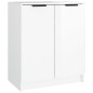 vidaXL Schuhschrank Hochglanz-Weiß 59x35x70 cm Holzwerkstoff vidaXL Schuhschrank Hochglanz-Weiß 59x35x70 cm Holzwerkstoff