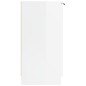 vidaXL Schuhschrank Hochglanz-Weiß 59x35x70 cm Holzwerkstoff vidaXL Schuhschrank Hochglanz-Weiß 59x35x70 cm Holzwerkstoff