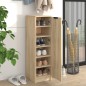 vidaXL Schuhschrank Sonoma-Eiche 30x35x100 cm Holzwerkstoff vidaXL Schuhschrank Sonoma-Eiche 30x35x100 cm Holzwerkstoff