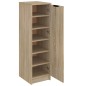 vidaXL Schuhschrank Sonoma-Eiche 30x35x100 cm Holzwerkstoff vidaXL Schuhschrank Sonoma-Eiche 30x35x100 cm Holzwerkstoff