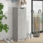vidaXL Schuhschrank Betongrau 30x35x100 cm Holzwerkstoff vidaXL Schuhschrank Betongrau 30x35x100 cm Holzwerkstoff