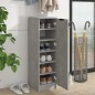 vidaXL Schuhschrank Betongrau 30x35x100 cm Holzwerkstoff vidaXL Schuhschrank Betongrau 30x35x100 cm Holzwerkstoff