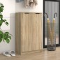 vidaXL Schuhschrank Sonoma-Eiche 59x35x100 cm Holzwerkstoff vidaXL Schuhschrank Sonoma-Eiche 59x35x100 cm Holzwerkstoff