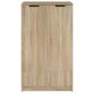 vidaXL Schuhschrank Sonoma-Eiche 59x35x100 cm Holzwerkstoff vidaXL Schuhschrank Sonoma-Eiche 59x35x100 cm Holzwerkstoff