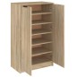 vidaXL Schuhschrank Sonoma-Eiche 59x35x100 cm Holzwerkstoff vidaXL Schuhschrank Sonoma-Eiche 59x35x100 cm Holzwerkstoff