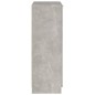 vidaXL Schuhschrank Betongrau 59x35x100 cm Holzwerkstoff vidaXL Schuhschrank Betongrau 59x35x100 cm Holzwerkstoff