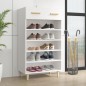 vidaXL Schuhschrank Weiß 60x35x105 cm Holzwerkstoff vidaXL Schuhschrank Weiß 60x35x105 cm Holzwerkstoff