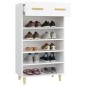 vidaXL Schuhschrank Weiß 60x35x105 cm Holzwerkstoff vidaXL Schuhschrank Weiß 60x35x105 cm Holzwerkstoff
