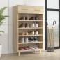 vidaXL Schuhschrank Sonoma-Eiche 60x35x105 cm Holzwerkstoff vidaXL Schuhschrank Sonoma-Eiche 60x35x105 cm Holzwerkstoff