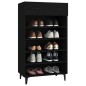 vidaXL Schuhschrank Schwarz 60x35x105 cm Holzwerkstoff vidaXL Schuhschrank Schwarz 60x35x105 cm Holzwerkstoff