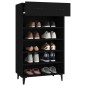 vidaXL Schuhschrank Schwarz 60x35x105 cm Holzwerkstoff vidaXL Schuhschrank Schwarz 60x35x105 cm Holzwerkstoff