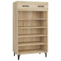 vidaXL Schuhschrank Sonoma-Eiche 60x35x105 cm Holzwerkstoff vidaXL Schuhschrank Sonoma-Eiche 60x35x105 cm Holzwerkstoff