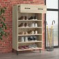 vidaXL Schuhschrank Sonoma-Eiche 60x35x105 cm Holzwerkstoff vidaXL Schuhschrank Sonoma-Eiche 60x35x105 cm Holzwerkstoff