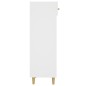 vidaXL Schuhschrank Weiß 30x35x105 cm Holzwerkstoff vidaXL Schuhschrank Weiß 30x35x105 cm Holzwerkstoff