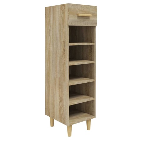 vidaXL Schuhschrank Sonoma-Eiche 30x35x105 cm Holzwerkstoff