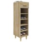 vidaXL Schuhschrank Sonoma-Eiche 30x35x105 cm Holzwerkstoff vidaXL Schuhschrank Sonoma-Eiche 30x35x105 cm Holzwerkstoff