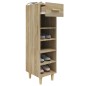 vidaXL Schuhschrank Sonoma-Eiche 30x35x105 cm Holzwerkstoff vidaXL Schuhschrank Sonoma-Eiche 30x35x105 cm Holzwerkstoff