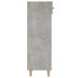 vidaXL Schuhschrank Betongrau 30x35x105 cm Holzwerkstoff vidaXL Schuhschrank Betongrau 30x35x105 cm Holzwerkstoff