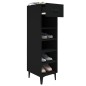 vidaXL Schuhschrank Schwarz 30x35x105 cm Holzwerkstoff vidaXL Schuhschrank Schwarz 30x35x105 cm Holzwerkstoff