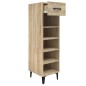 vidaXL Schuhschrank Sonoma-Eiche 30x35x105 cm Holzwerkstoff vidaXL Schuhschrank Sonoma-Eiche 30x35x105 cm Holzwerkstoff
