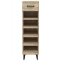 vidaXL Schuhschrank Sonoma-Eiche 30x35x105 cm Holzwerkstoff vidaXL Schuhschrank Sonoma-Eiche 30x35x105 cm Holzwerkstoff