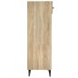 vidaXL Schuhschrank Sonoma-Eiche 30x35x105 cm Holzwerkstoff vidaXL Schuhschrank Sonoma-Eiche 30x35x105 cm Holzwerkstoff