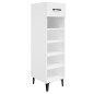 vidaXL Schuhschrank Hochglanz-Weiß 30x35x105 cm Holzwerkstoff vidaXL Schuhschrank Hochglanz-Weiß 30x35x105 cm Holzwerkstoff