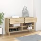 vidaXL Schuhschrank Sonoma-Eiche 102x35x55 cm Holzwerkstoff vidaXL Schuhschrank Sonoma-Eiche 102x35x55 cm Holzwerkstoff