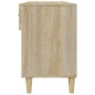 vidaXL Schuhschrank Sonoma-Eiche 102x35x55 cm Holzwerkstoff vidaXL Schuhschrank Sonoma-Eiche 102x35x55 cm Holzwerkstoff