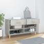 vidaXL Schuhschrank Betongrau 102x35x55 cm Holzwerkstoff vidaXL Schuhschrank Betongrau 102x35x55 cm Holzwerkstoff