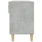 vidaXL Schuhschrank Betongrau 102x35x55 cm Holzwerkstoff vidaXL Schuhschrank Betongrau 102x35x55 cm Holzwerkstoff