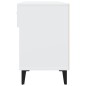 vidaXL Schuhschrank Weiß 102x35x55 cm Holzwerkstoff vidaXL Schuhschrank Weiß 102x35x55 cm Holzwerkstoff
