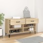 vidaXL Schuhschrank Sonoma-Eiche 102x35x55 cm Holzwerkstoff vidaXL Schuhschrank Sonoma-Eiche 102x35x55 cm Holzwerkstoff