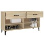 vidaXL Schuhschrank Sonoma-Eiche 102x35x55 cm Holzwerkstoff vidaXL Schuhschrank Sonoma-Eiche 102x35x55 cm Holzwerkstoff