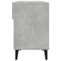 vidaXL Schuhschrank Betongrau 102x35x55 cm Holzwerkstoff vidaXL Schuhschrank Betongrau 102x35x55 cm Holzwerkstoff