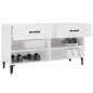 vidaXL Schuhschrank Hochglanz-Weiß 102x35x55 cm Holzwerkstoff vidaXL Schuhschrank Hochglanz-Weiß 102x35x55 cm Holzwerkstoff