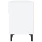 vidaXL Schuhschrank Hochglanz-Weiß 102x35x55 cm Holzwerkstoff vidaXL Schuhschrank Hochglanz-Weiß 102x35x55 cm Holzwerkstoff
