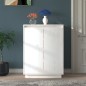vidaXL Schuhschrank Weiß 60x35x80 cm Massivholz Kiefer vidaXL Schuhschrank Weiß 60x35x80 cm Massivholz Kiefer