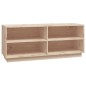 vidaXL Schuhregal 110x34x45 cm Massivholz Kiefer vidaXL Schuhregal 110x34x45 cm Massivholz Kiefer
