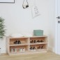vidaXL Schuhregal 110x34x45 cm Massivholz Kiefer vidaXL Schuhregal 110x34x45 cm Massivholz Kiefer