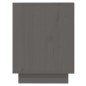 vidaXL Schuhregal Grau 110x34x45 cm Massivholz Kiefer vidaXL Schuhregal Grau 110x34x45 cm Massivholz Kiefer