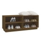 vidaXL Schuhregal Honigbraun 110x34x45 cm Massivholz Kiefer vidaXL Schuhregal Honigbraun 110x34x45 cm Massivholz Kiefer